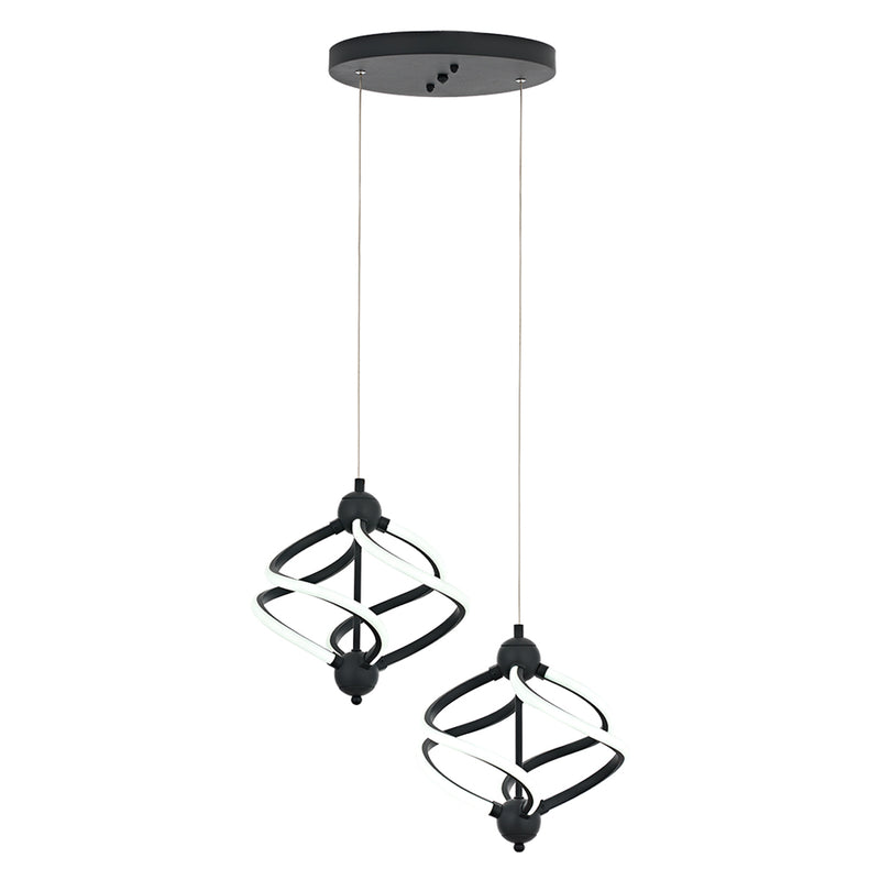 Lustra LED Ravena Asi Home, LED 2xLED-54W, antracit, 4000K 4145-96-02L