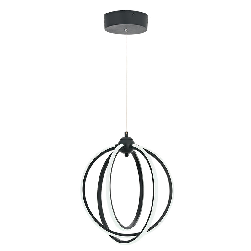 Lustra LED Plevne Asi Home, LED 3xLED-42W, antracit, lumina naturala 5088-96-03L