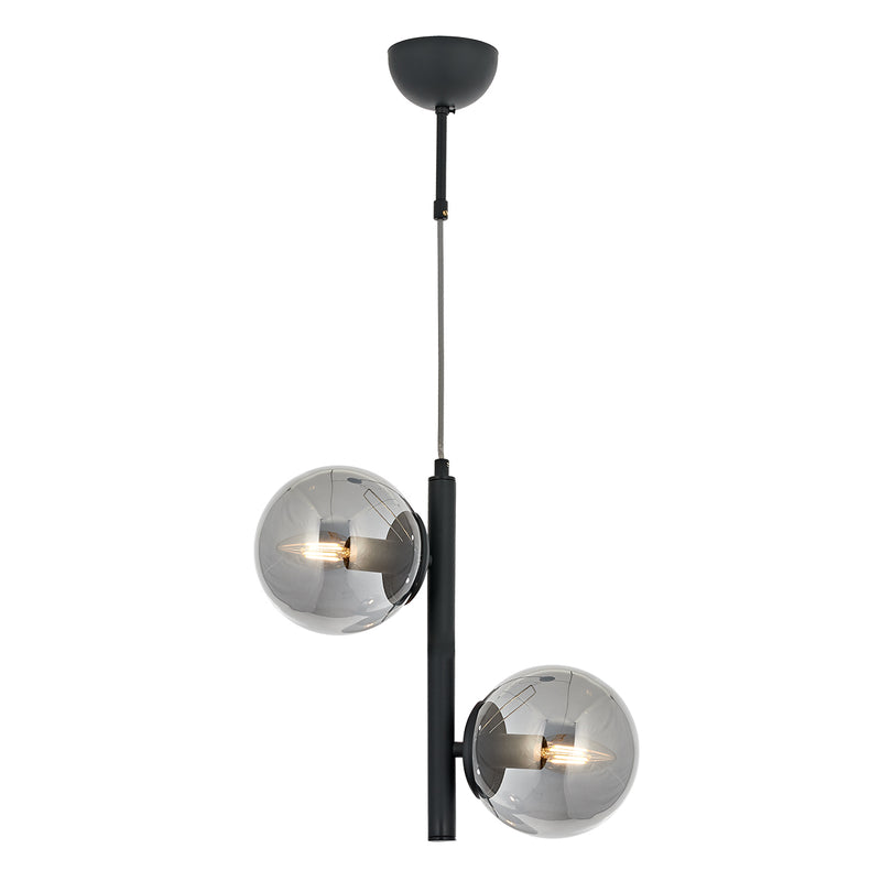 Lustra Moderna Eylul Asi Home , 2xE14-40W, antracit 4552-96-02