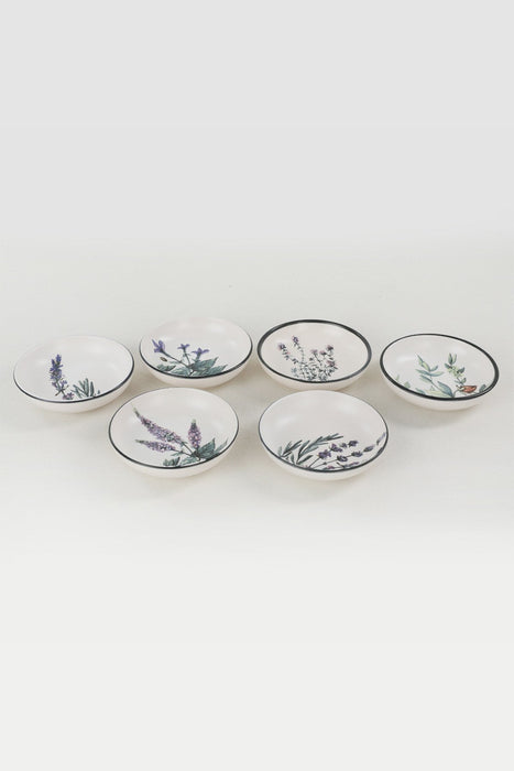 Set vesela, Asi Home Botanical Garden, ceramica, Set boluri (6 Piese) - AsiHome