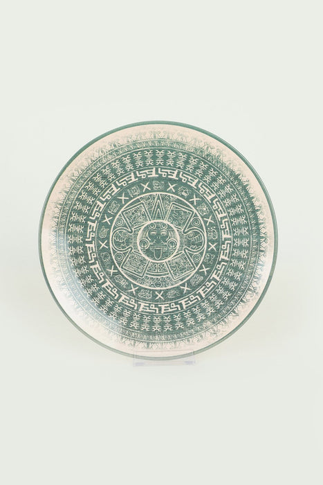 Set vesela, Asi Home Maya Green Old Signs, ceramica, Set Mic dejun (28 Piese) - AsiHome
