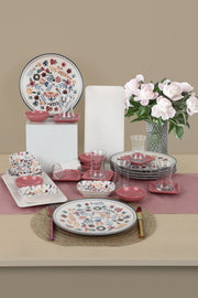 Set vesela, Asi Home Spring Time, ceramica, Set Mic dejun (30 Piese) - AsiHome