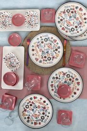 Set vesela, Asi Home Spring Time, ceramica, Set Mic dejun (30 Piese) - AsiHome