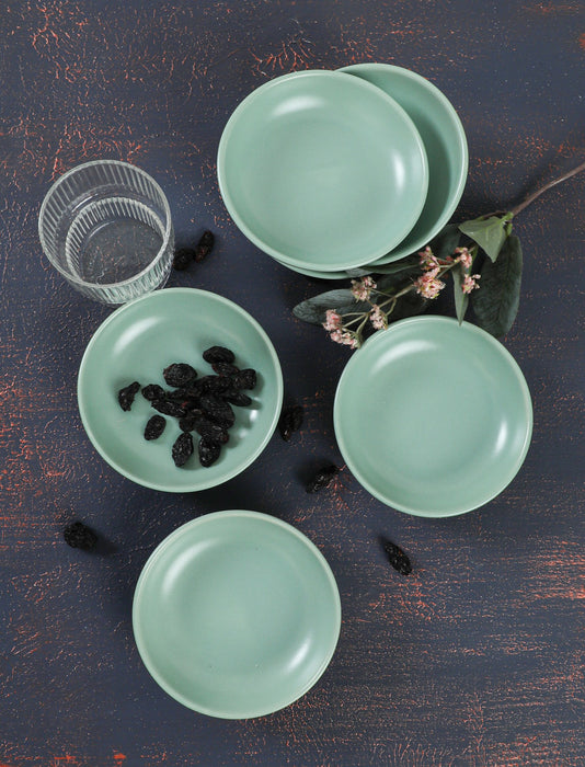 Set boluri sos (6 bucăți), Asi Home Green, Verde, Ceramica