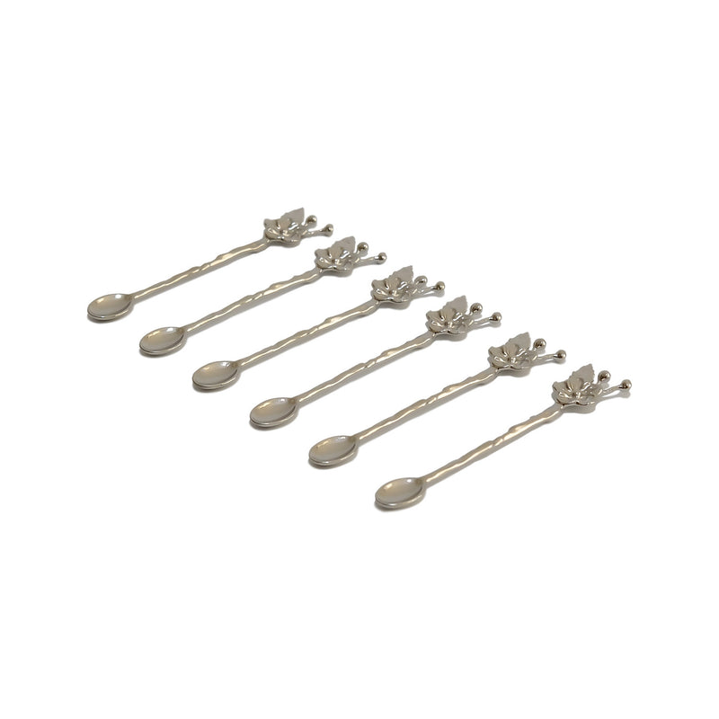 Set Lingurite 6 Piese, Argintiu, PLT0494
