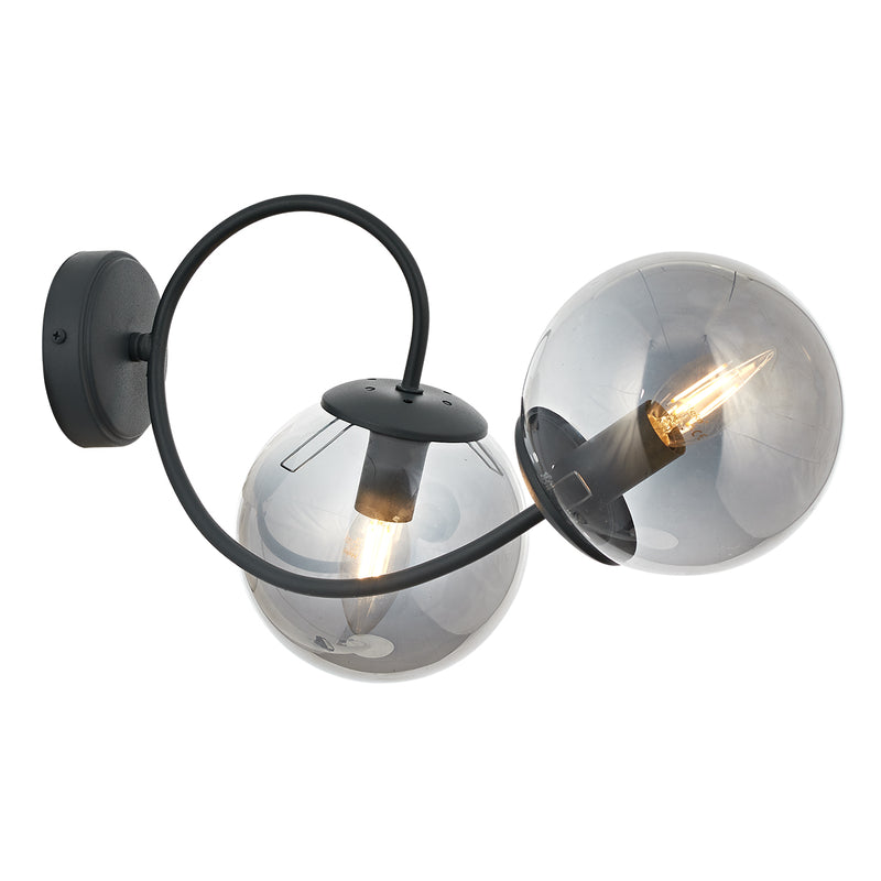 Aplica Moderna Maral Asi Home, 2xE14-40W Antracit 4032-96-29