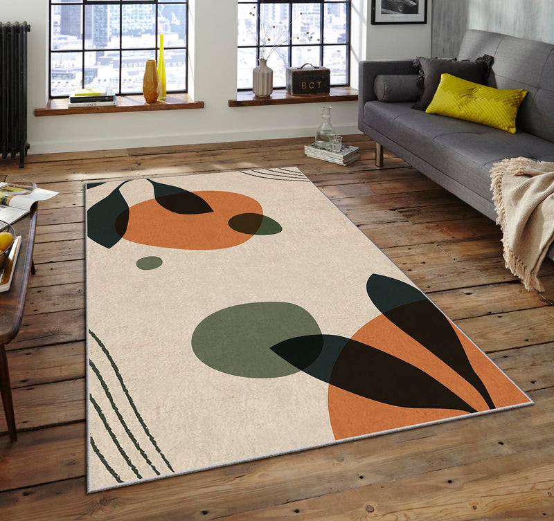 Covor Asi Home Many Forms 2, 160 x 230cm, Poliester, Multicolor