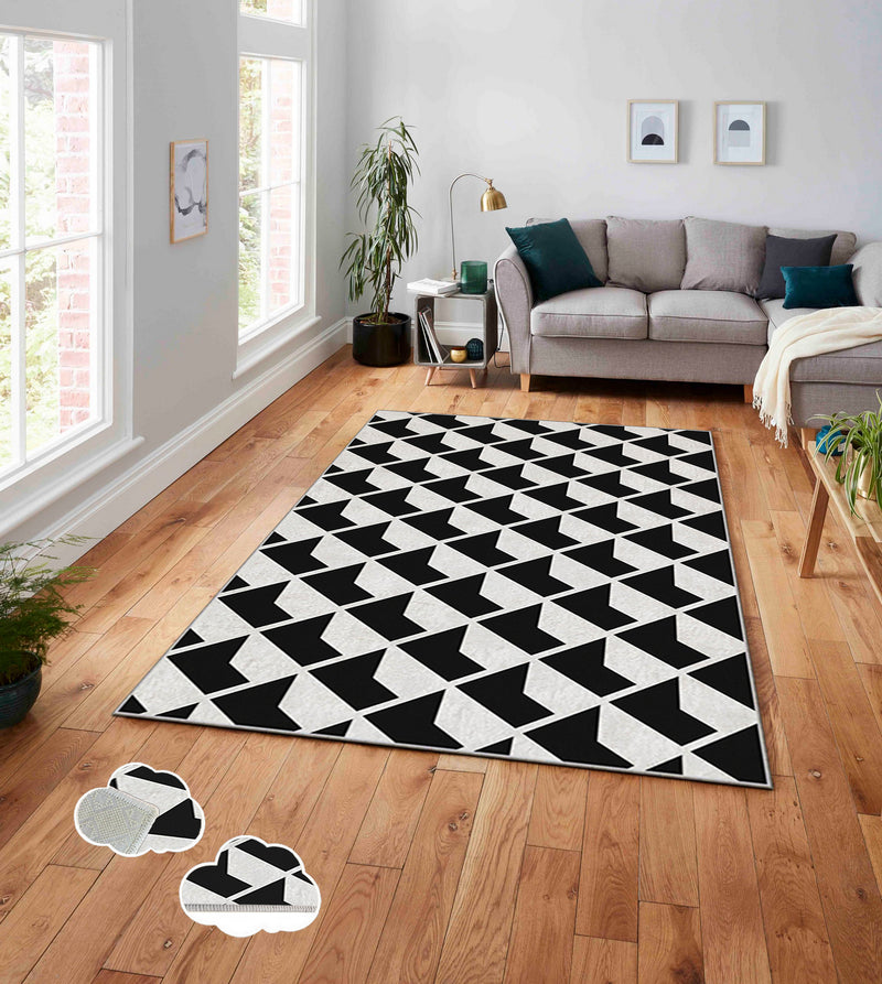 Covor Asi Home 3D 4, 140 x 220cm, Poliester, Multicolor