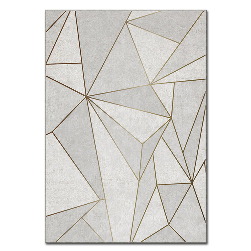 Covor Asi Home 3D Gold, 160 x 230cm, Poliester, Multicolor