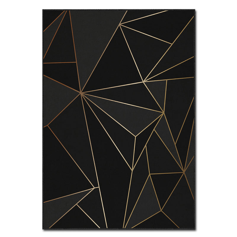 Covor Asi Home 3D Gold, 120 x 180cm, Poliester, Multicolor