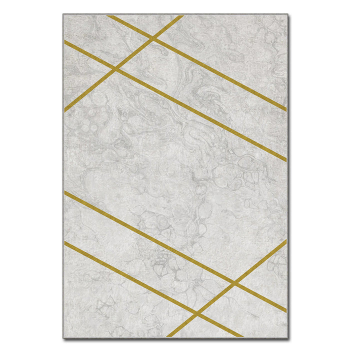 Covor Asi Home Golden Lines, 160 x 230cm, Poliester, Multicolor