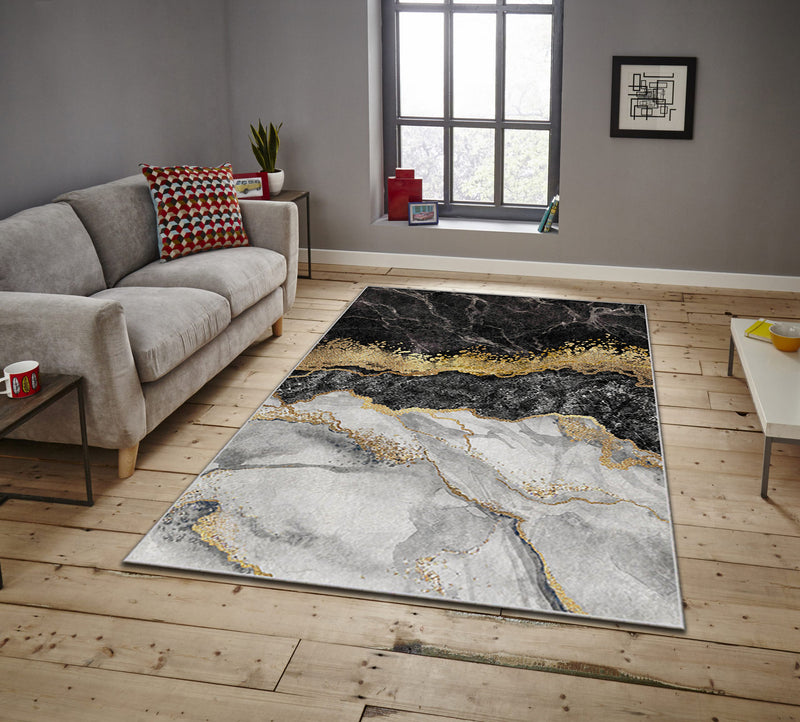 Covor Asi Home Dune, 160 x 230cm, Poliester, Multicolor