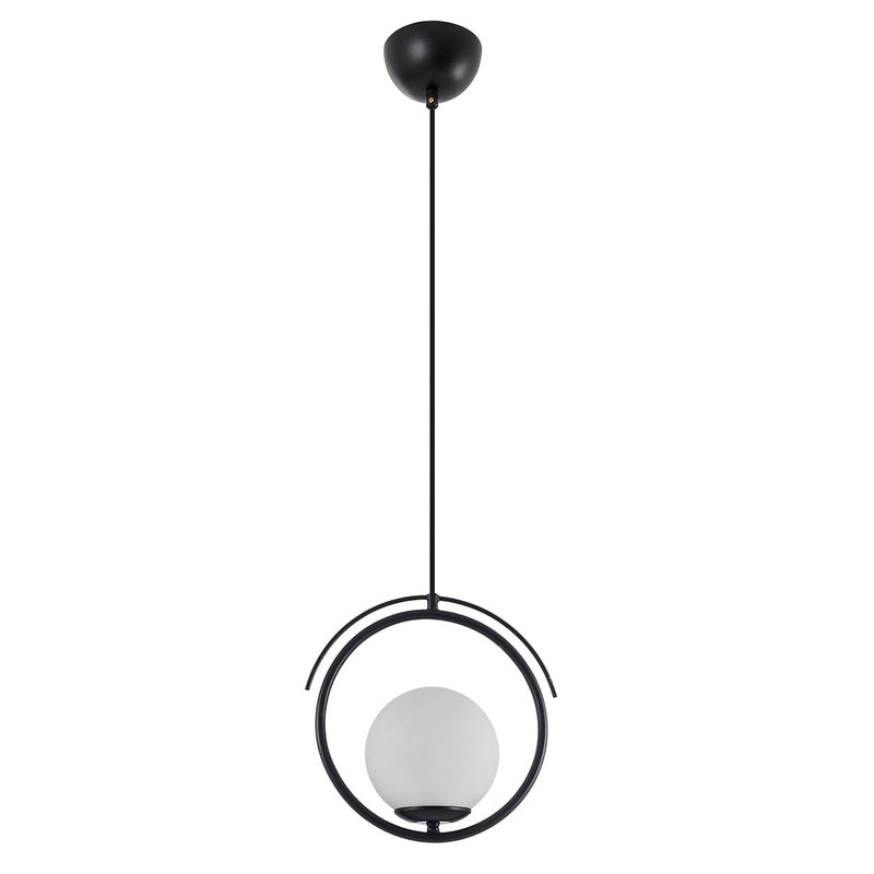 Lustra Moderna Telli Olimpiyat Tekli Asi Home , 1xE14-60 W, Negru