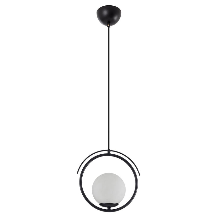 Lustra Moderna Telli Olimpiyat Tekli Asi Home , 1xE14-60 W, Negru