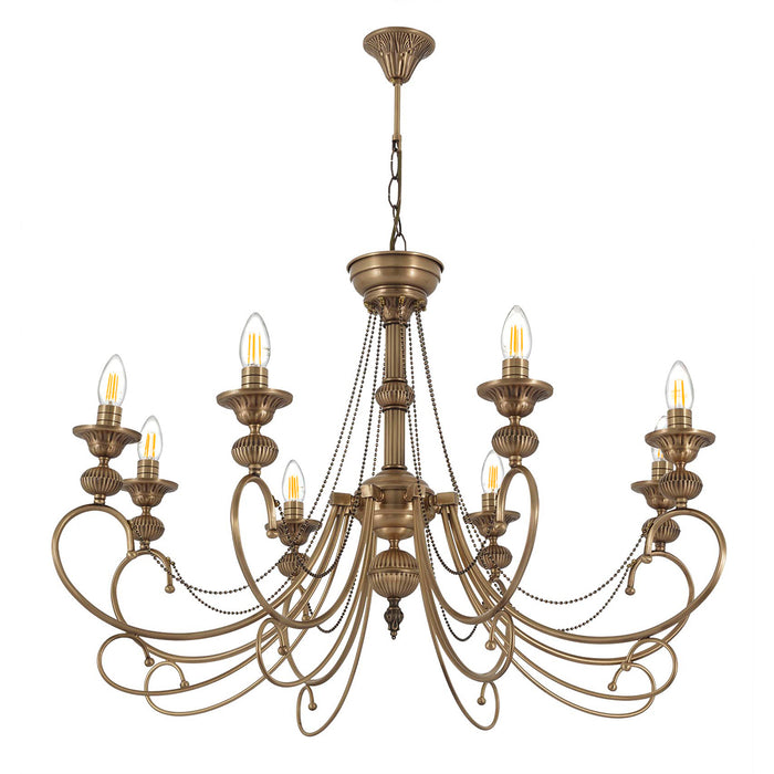 Lustra Moderna Rukus(1) Asi Home , 8xE14-60 W, Antiq