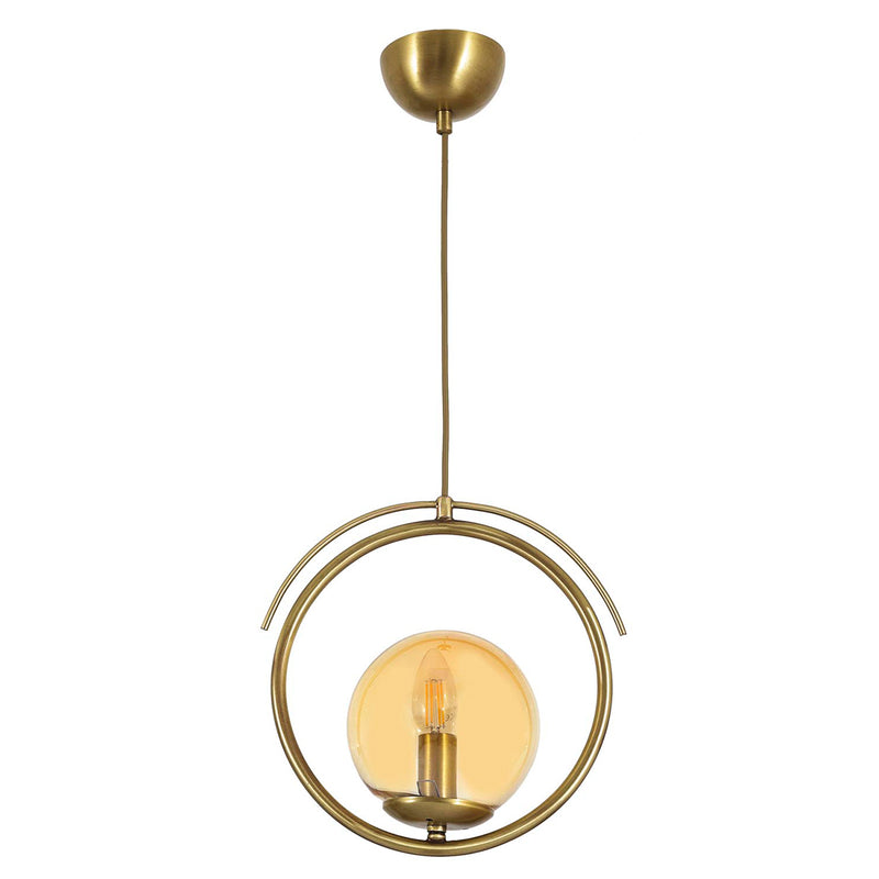 Lustra Moderna Telli Olimpiyat Tekli Asi Home , 1xE14-60 W, Antiq