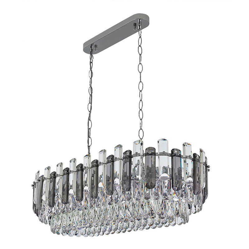 Lustra Moderna Romeo Asi Home , 12xE14-60 W, Crom
