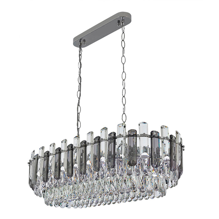 Lustra Moderna Romeo Asi Home , 12xE14-60 W, Crom