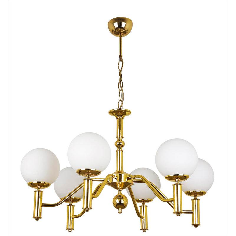 Lustra Moderna Orumcek Asi Home , 6xE14-60 W, Auriu