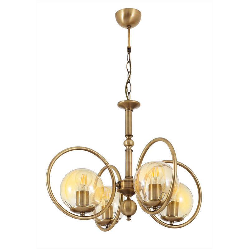 Lustra Moderna Olimpiyat Asi Home , 4xE27-60 W, Antiq