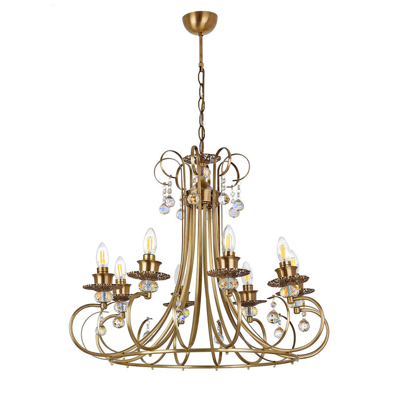 Lustra Moderna Mekik Asi Home , 8xE14-60 W, Antiq