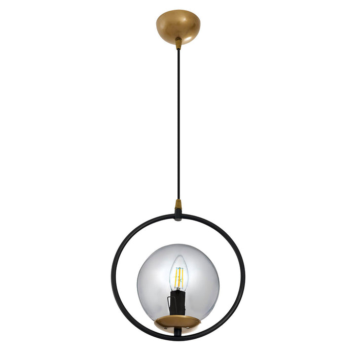 Lustra Moderna Olimpiyat Asi Home , 1xE27-60 W, Negru
