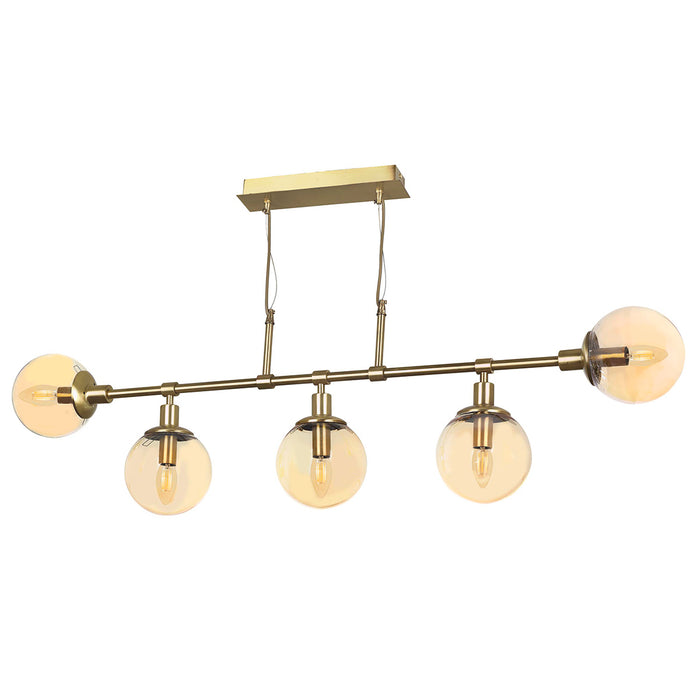 Lustra Moderna KarTopu Asi Home , 5xE27-60 W, Antiq