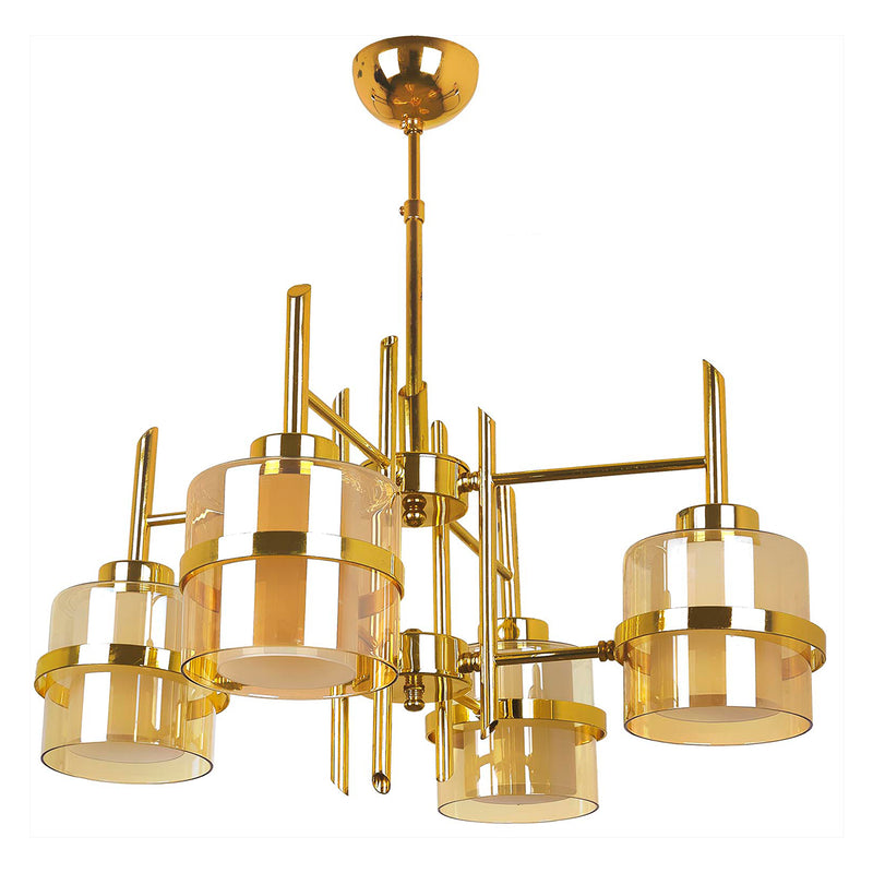 Lustra Moderna EleNor Asi Home , 4xE14-60 W, Auriu