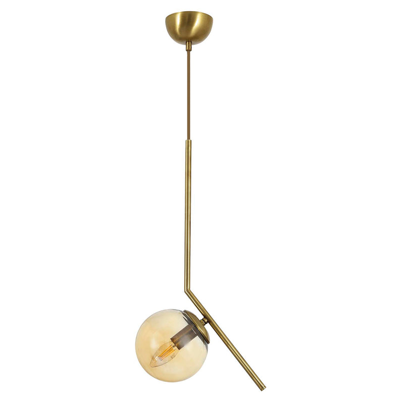 Lustra Moderna Bomlrang Asi Home , 1xE14-60 W, Antiq