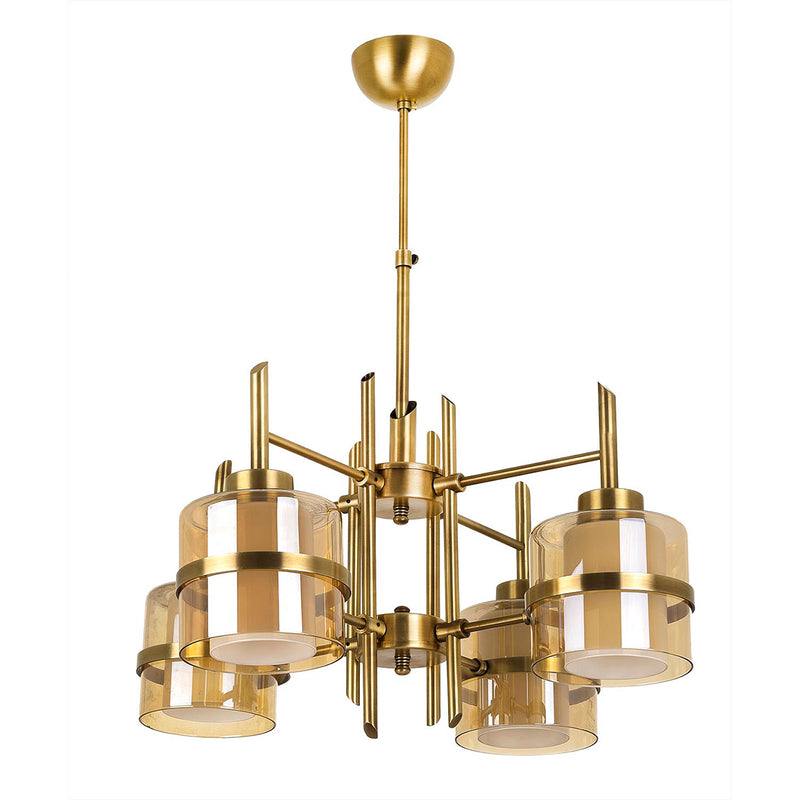 Lustra Moderna EleNor Asi Home , 4xE14-60 W, Antiq