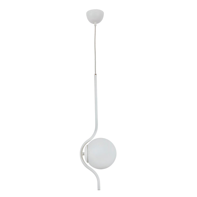 Lustra Moderna Sharp Asi Home , 1xE14-60 W, Alb Patinat