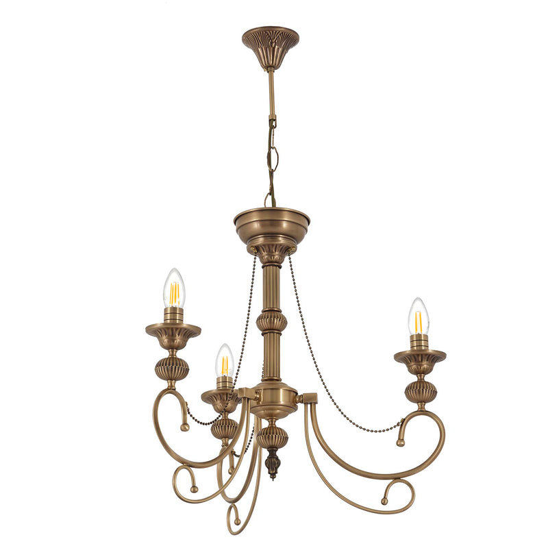 Lustra Moderna Rukus(1) Asi Home , 3xE14-60 W, Antiq