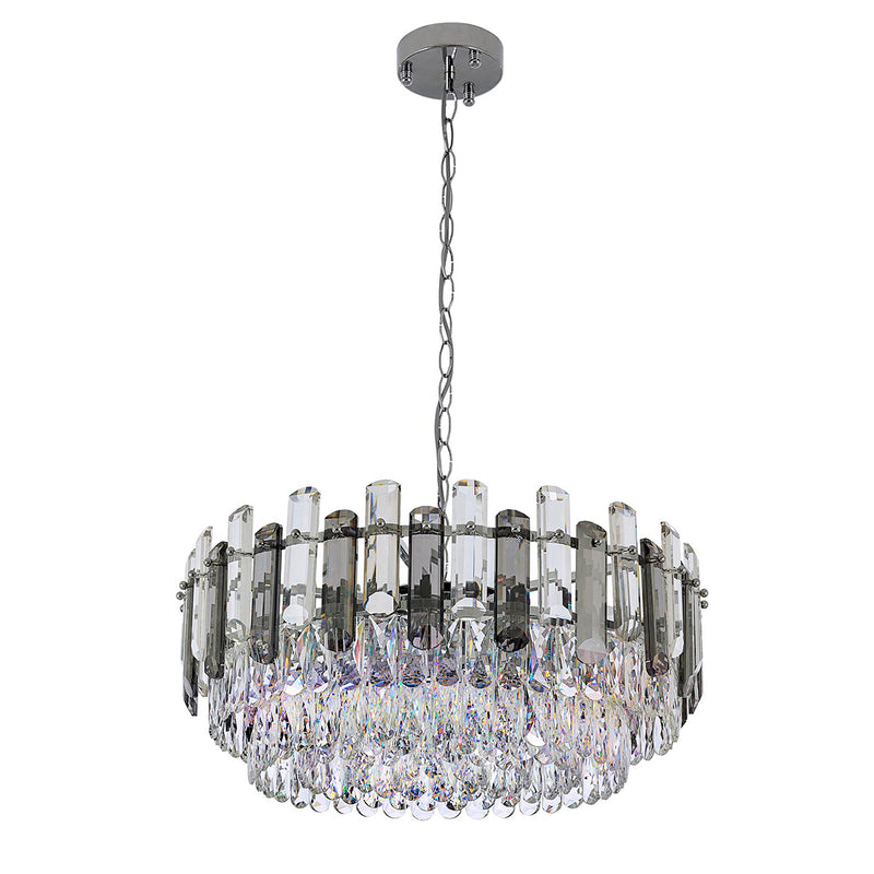 Lustra Moderna Romeo Asi Home , 9xE14-60 W, Crom