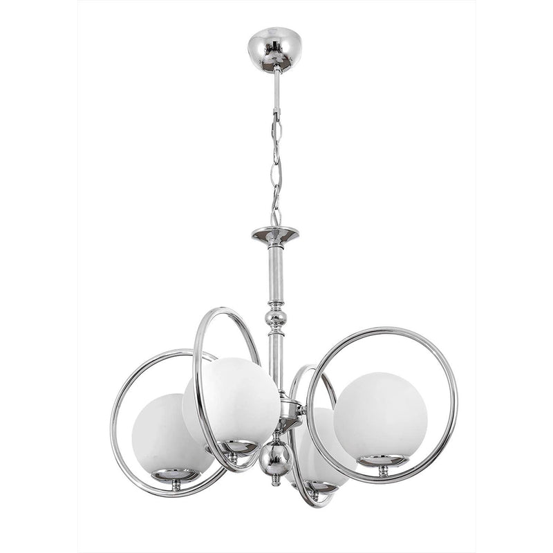 Lustra Moderna Olimpiyat Asi Home , 4xE27-60 W, Crom