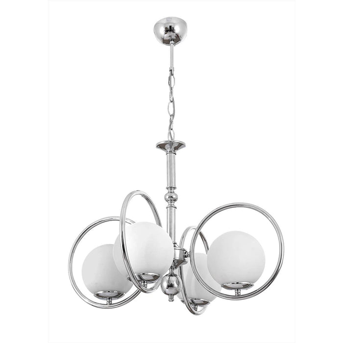 Lustra Moderna Olimpiyat Asi Home , 4xE27-60 W, Crom