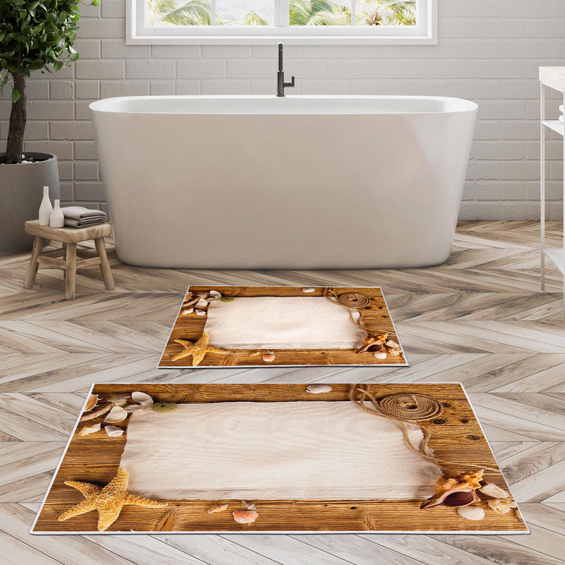 Set Covorase de baie (2 Bucati) Asi Home KT425