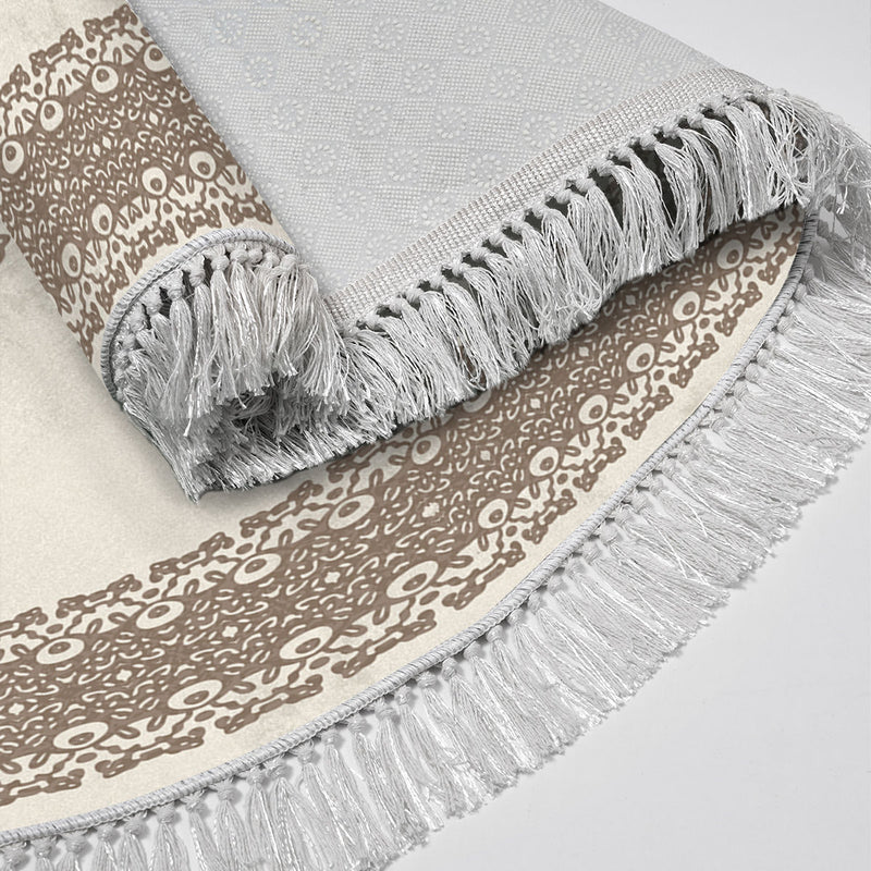 Set Covorase de baie (2 Bucati) Asi Home 410602 -O - Maro