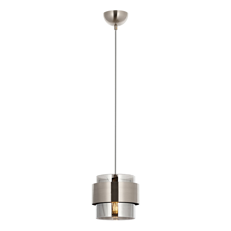 Lustra Moderna Roza Asi Home , 1xE27-60W, crom satinat 4035-53-01