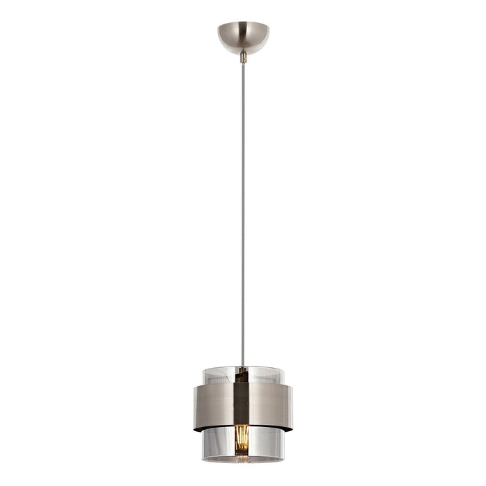 Lustra Moderna Roza Asi Home , 1xE27-60W, crom satinat 4035-53-01