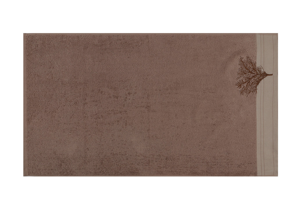 Set prosoape de mana (2 Bucati) Asi Home Infinity - Maro deschis 50 x 90 cm