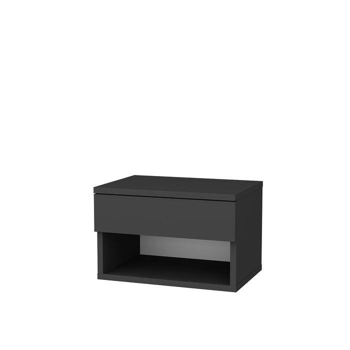 Noptiera Asi Home Jamot - Anthracite, Antracit, 45 x32 x29cm