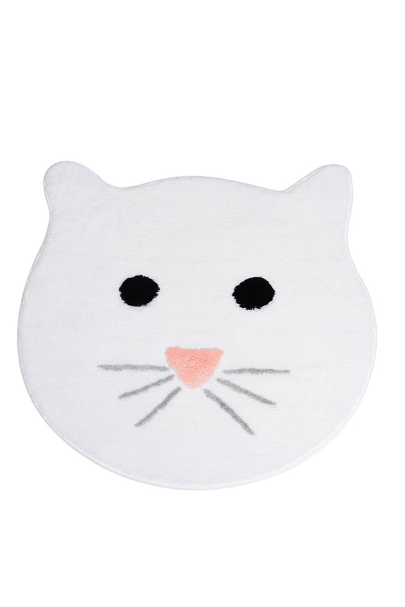 Covoras de baie Asi Home Cat - Alb