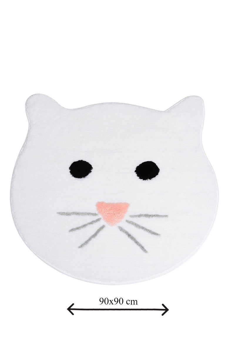 Covoras de baie Asi Home Cat - Alb