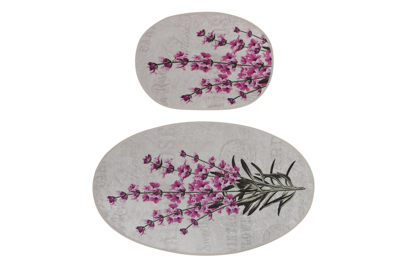 Set Covorase de baie (2 Bucati) Asi Home Lavanda DJT