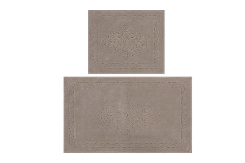 Set Covorase de baie (2 Bucati) Asi Home Elite - Crem