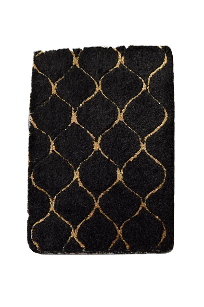 Covoras de baie Asi Home Infinity - Negru (70 x 120)