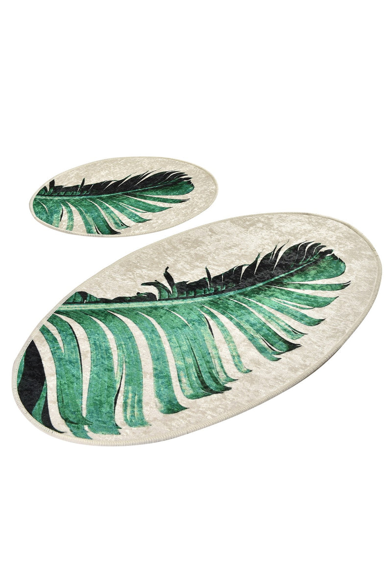 Set Covorase de baie (2 Bucati) Asi Home Floret