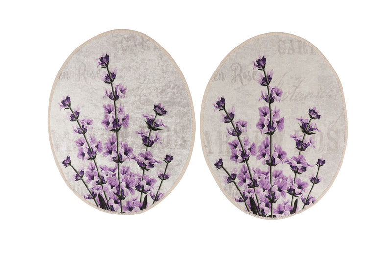 Set Covorase de baie (3 Bucati) Asi Home Lavanda