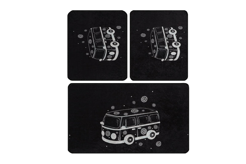 Set Covorase de baie (3 Bucati) Asi Home Autobuz