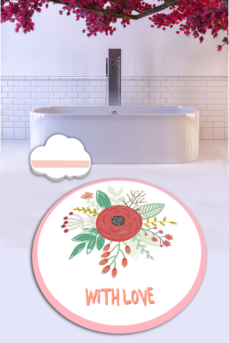 Covoras de baie Asi Home Cu Dragoste(120 cm)